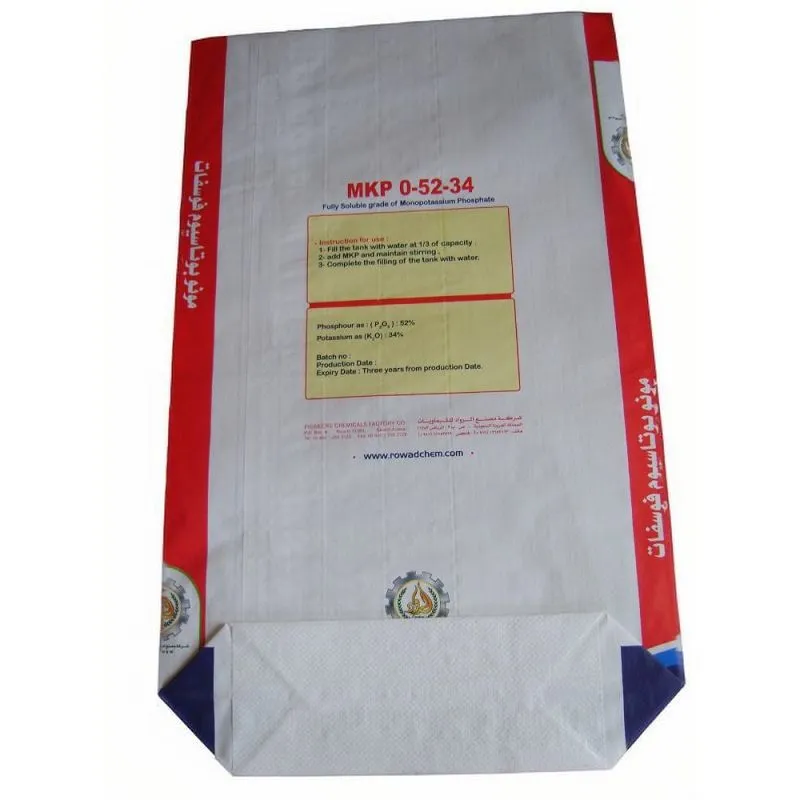 Sáčky na hnojivo s laminovaným dnem BOPP